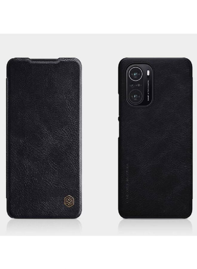 Nillkin Protective Leather Flip Case Cover For Redmi Poco F3 - Image 2