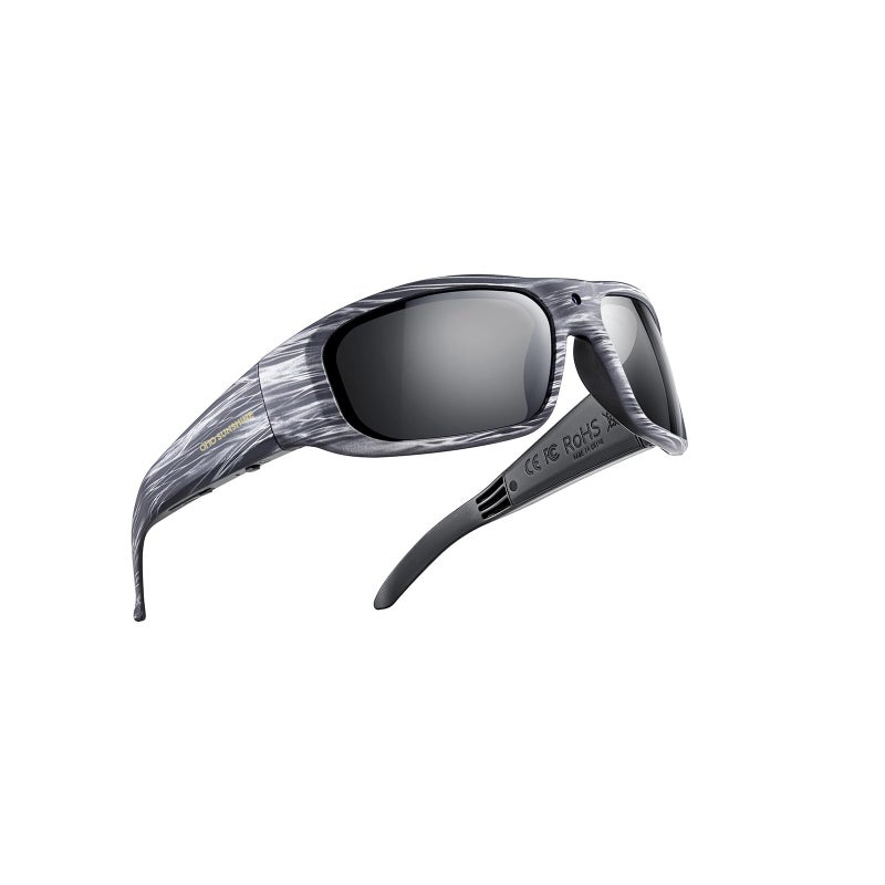 OhO sunshine OhO 128GB Camera Glasses,24M Resolution H.265 1080P Smart Glasses with UV400 Sunglasses Lens for Outdoor Sport,Unisex - Image 1