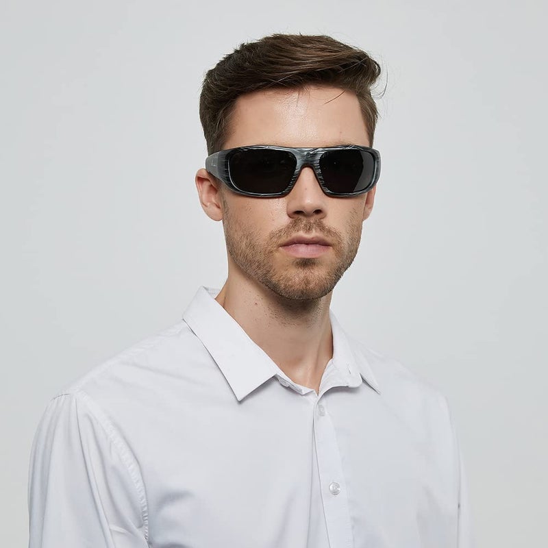 OhO sunshine OhO 128GB Camera Glasses,24M Resolution H.265 1080P Smart Glasses with UV400 Sunglasses Lens for Outdoor Sport,Unisex - Image 3