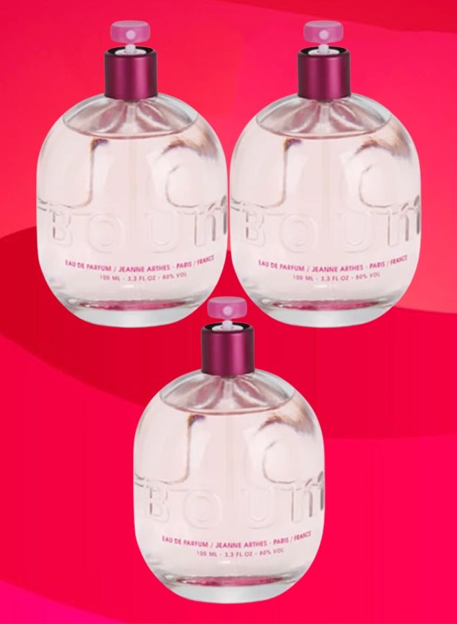 Boum 3 Pieces Jeanne Arthes Paris EDP 100ML - Image 1