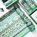 DAPUTOU 12 Rolls Green Washi Tape SetLeaves Floral Tree Washi Masking Tape Colorful Decorative Painters Tape for CraftKidsScrapbookDIYGift Wrapping - Image 2