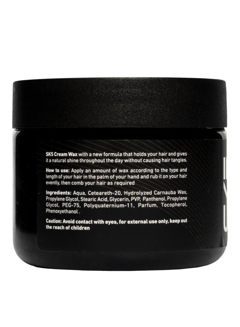 SK5 SK5 Extra Hold Spider Hair Wax 150ml - Strong Hold & Natural Shine - Image 3