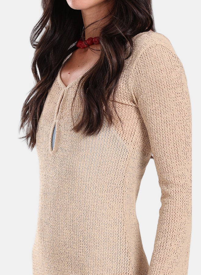 Carina Knitted Short Beach Dress - Image 4