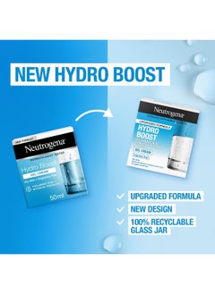 Neutrogena Neutrogena Face Moisturizer Water Gel, Hydro Boost, Normal to Combination Skin, 50ml (Pack of 2)  - Image 4