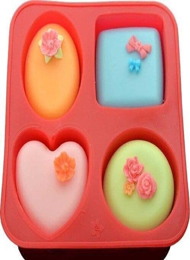 KITCHOOK Silicone Chocolate Mould 4 (Pack of 1) AJ 151 - Image 1