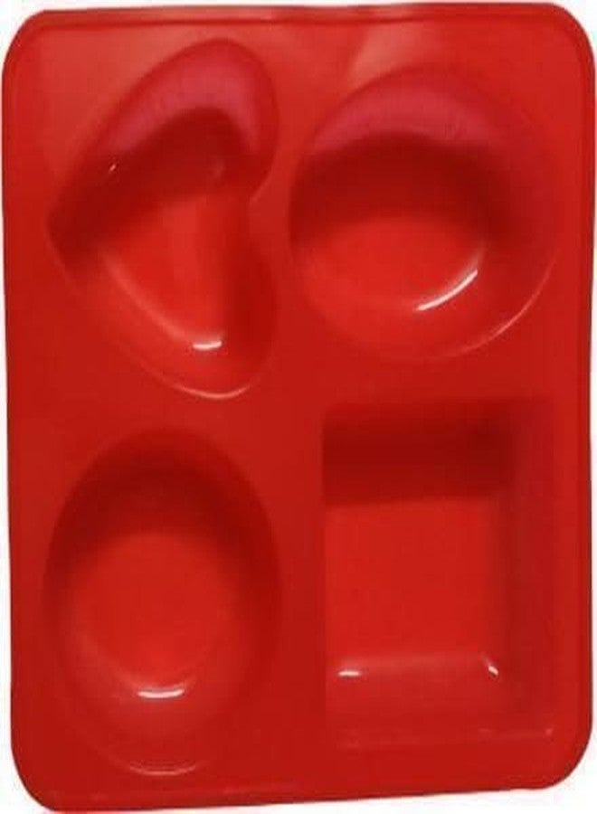 KITCHOOK Silicone Chocolate Mould 4 (Pack of 1) AJ 151 - Image 3