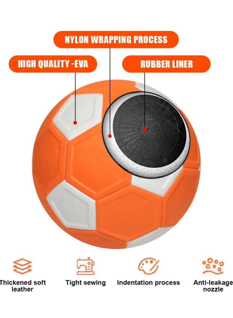 Curve Soccer Ball, 20cm Curve Ball Football, Swerve Toy for Indoor/Outdoor, Size 4 Soccer Ball for Boys and Girls Training & Game Kick, Suitable for Outdoor & Indoor Matches - Image 4