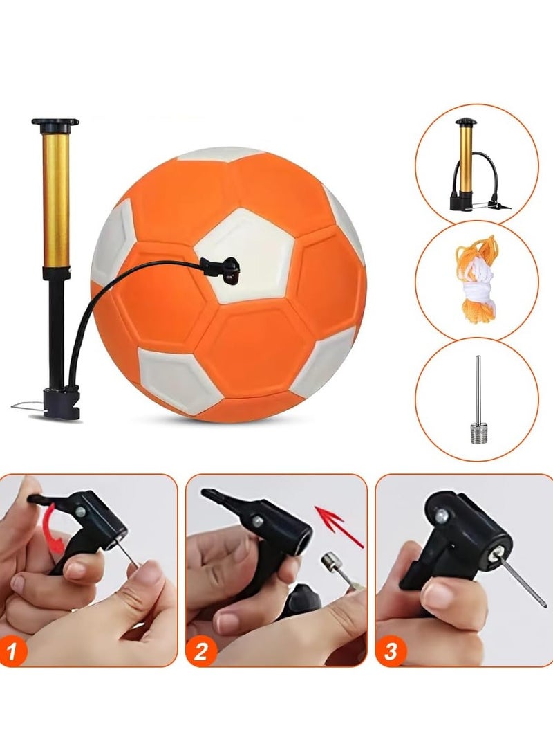 Curve Soccer Ball, 20cm Curve Ball Football, Swerve Toy for Indoor/Outdoor, Size 4 Soccer Ball for Boys and Girls Training & Game Kick, Suitable for Outdoor & Indoor Matches - Image 5