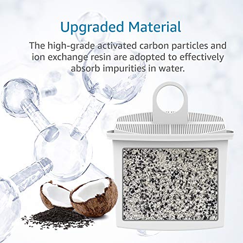 AquaCrest AQUA CREST Coffee Water Filter, Replacement for Braun® KWF2, 3105, 3107, 3112, 3116, KF600/580/510, KF190/180, KF157/150/145, KFT16, Braun® Coffee Maker Filter Replacement, TÜV SÜD Certified (2 Pack) - Image 4