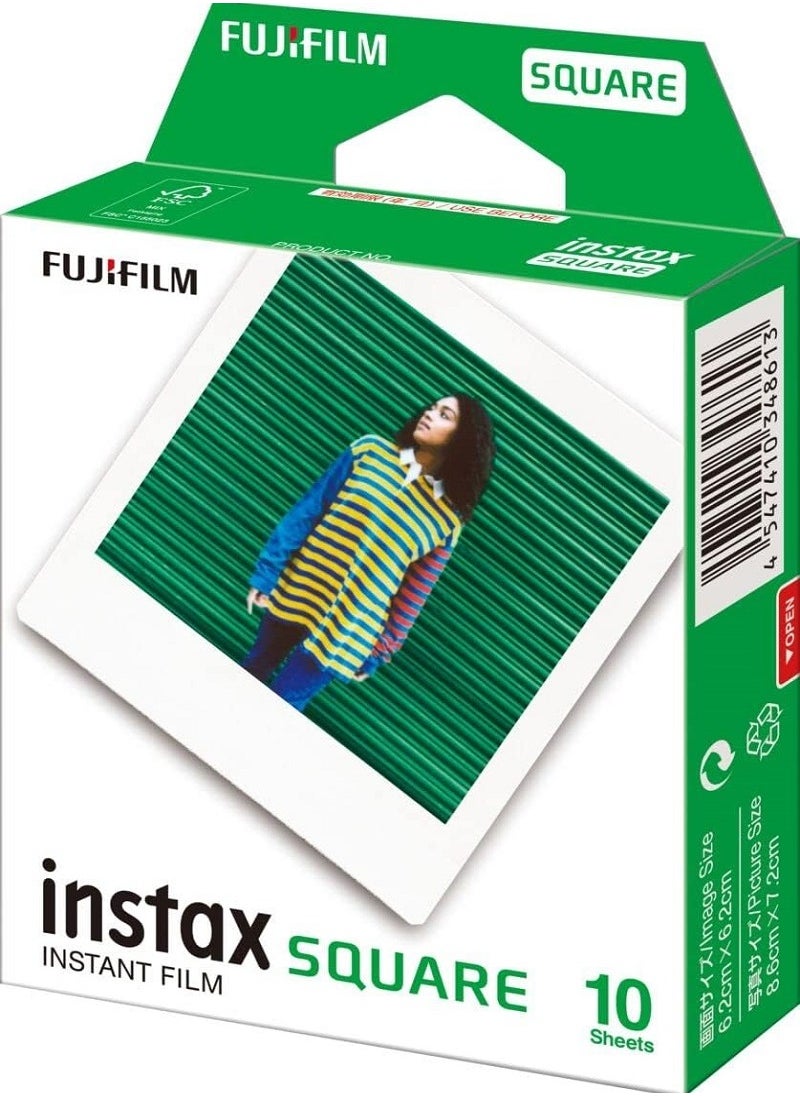 FUJIFILM Fujifilm Instax Square Film 10 Sheets  - Image 3