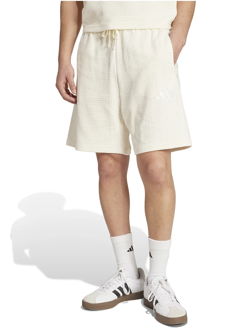 Adidas 7" All Szn Waffle Knitted Shorts