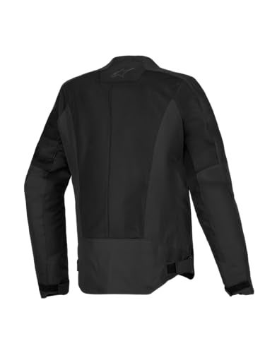 Alpinestars C1 Air Jacket Lightweight Stylish Touring Commuting Motorcycle Jacket with Breathable Construction S Black - Image 3