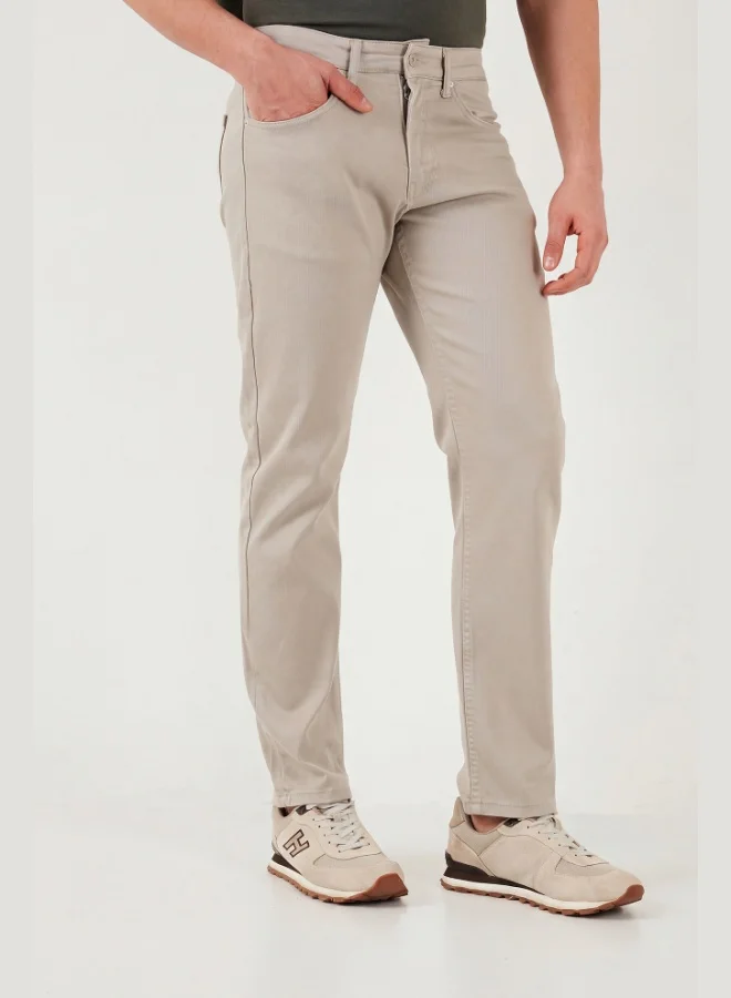 Buratti  Buratti Comfort Straight Leg Regular Waist Men's Jeans 4412C66TEXAS for Men | Best Price UAE