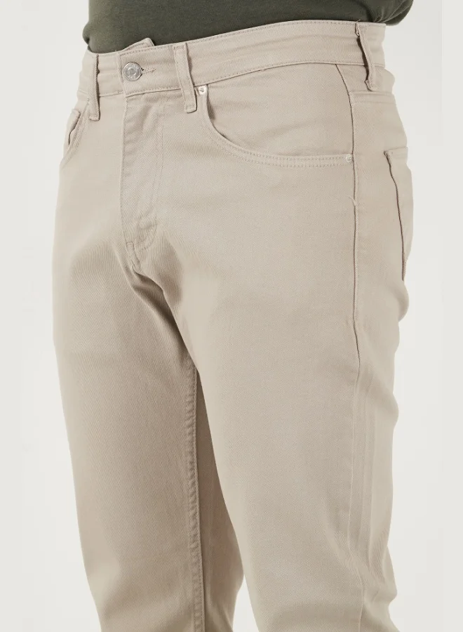 Buratti  Buratti Comfort Straight Leg Regular Waist Men's Jeans 4412C66TEXAS for Men | Best Price UAE