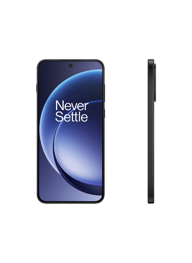 ون بلس OnePlus 15R Dual SIM 5G Smartphone – 12GB RAM, 256GB Storage, AI Features, Black (Indian Version) - Image 1