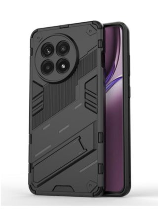OnePlus 13R 5G - Original Punk Shock-Resistant Case Cover with Built-in Kickstand: Durable, Lightweight, and Shock-Absorbing - Black - pzsku/Z461ED3F06CEB39336543Z/45/1744546836/d020238e-27d2-4b24-86c7-a9aa410a66aa
