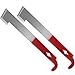 Sunshane Sunshane 2 Pack Stainless Steel Bee Hive Tool J Hook Bee Frame Lifter and Scraper Beekeeping Equipment for Beekeepers,  - Image 2