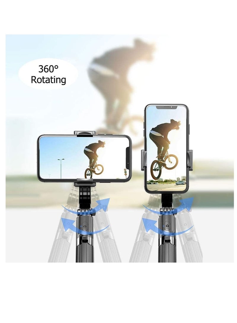ELTRAZONE Gimbal Stabilizer,3 in 1 Phone Gimbal Stabilizer Selfie Stick Tripod 86cm 5-Section  - Image 2