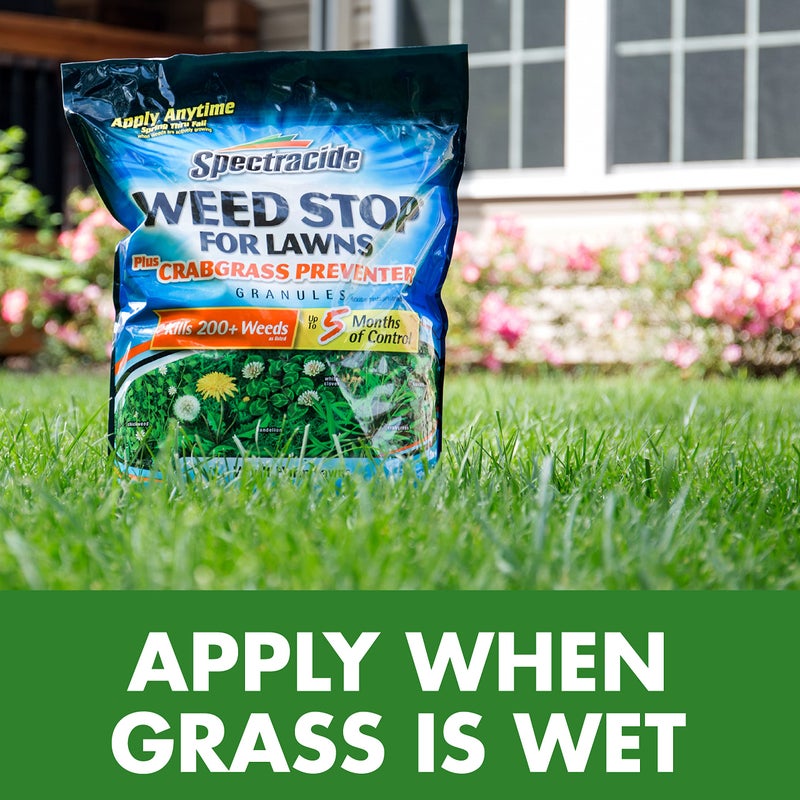 Spectracide Weed Stop For Lawns Plus Crabgrass Preventer Granules 10.8 Pounds, Up To 5 Months Of Control, 2 Pack - Image 2