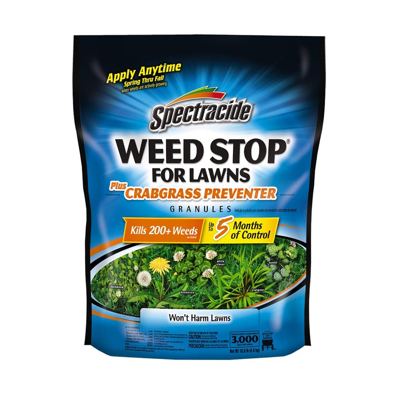 Spectracide Weed Stop For Lawns Plus Crabgrass Preventer Granules 10.8 Pounds, Up To 5 Months Of Control, 2 Pack - Image 1