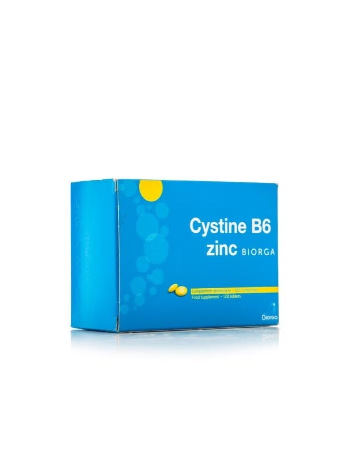 Biorga Cystine B6 Zinc 120 Tablets - Image 3
