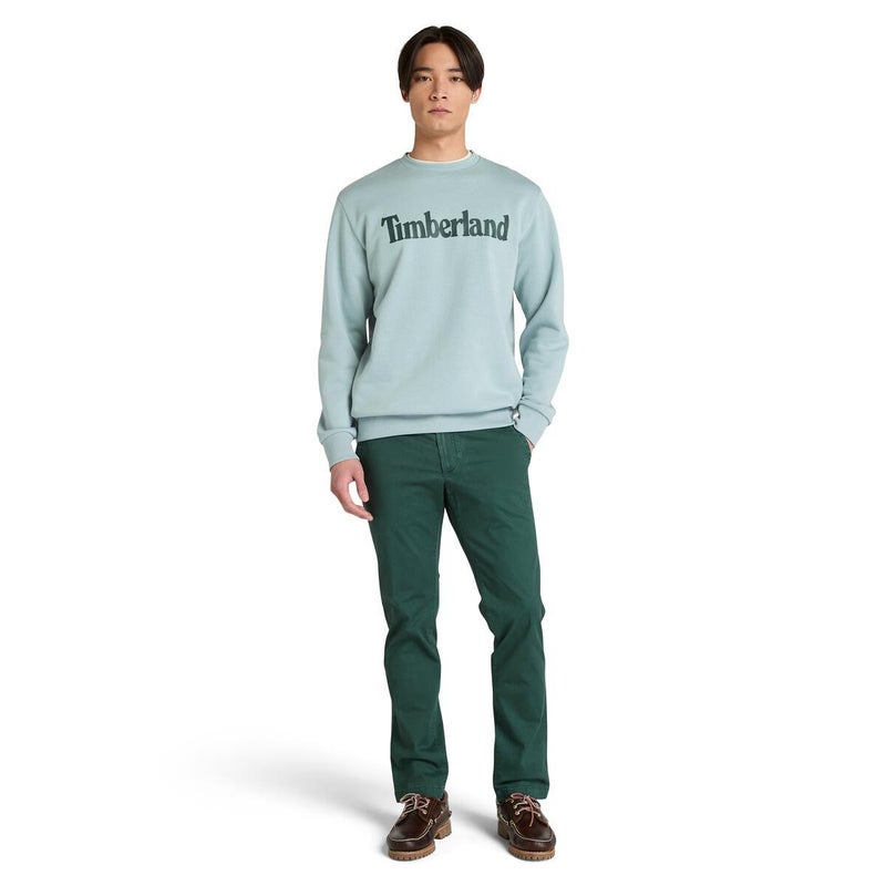 Timberland Northwood Wordmark Logo Brushback Crew Neck - Image 2