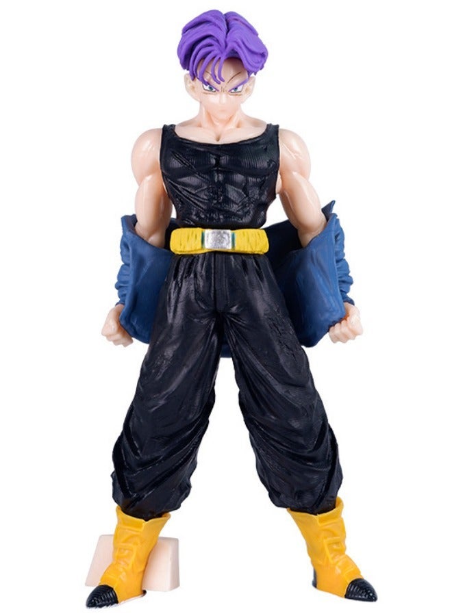 دراجون بول زد التنين الكرة ض - الأرجواني الصوف تولينكوسو العمل دمية ، التنين الكرة أكبر من نموذج لعبة ، نموذج واقعي من الحلي ، سوبر جمع التماثيل نموذج الرسوم المتحركة دمية 20.5cm - Image 1