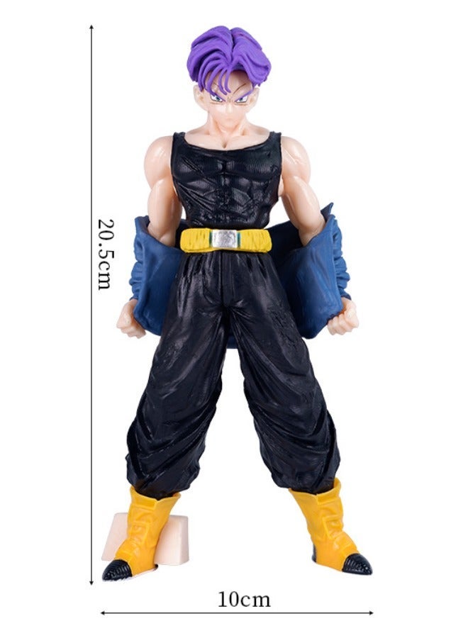 دراجون بول زد التنين الكرة ض - الأرجواني الصوف تولينكوسو العمل دمية ، التنين الكرة أكبر من نموذج لعبة ، نموذج واقعي من الحلي ، سوبر جمع التماثيل نموذج الرسوم المتحركة دمية 20.5cm - Image 2