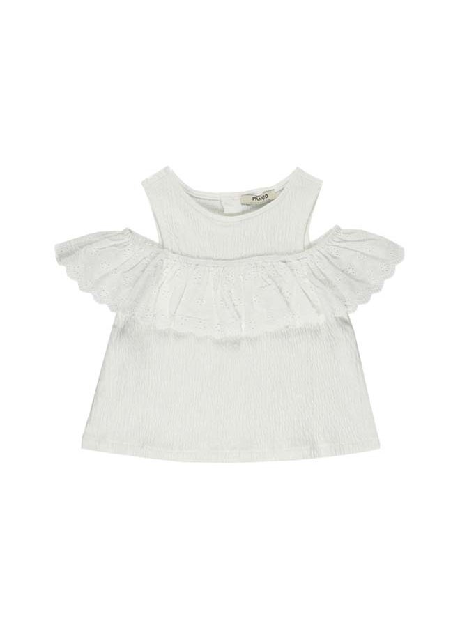 Panco ROMANTIC Lace Detailed Sleeveless Blouse  - Image 1