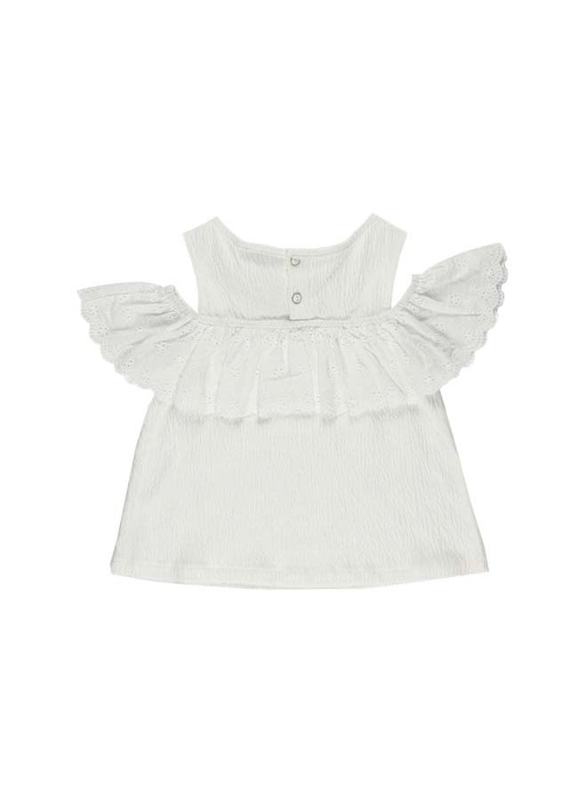 Panco ROMANTIC Lace Detailed Sleeveless Blouse  - Image 2