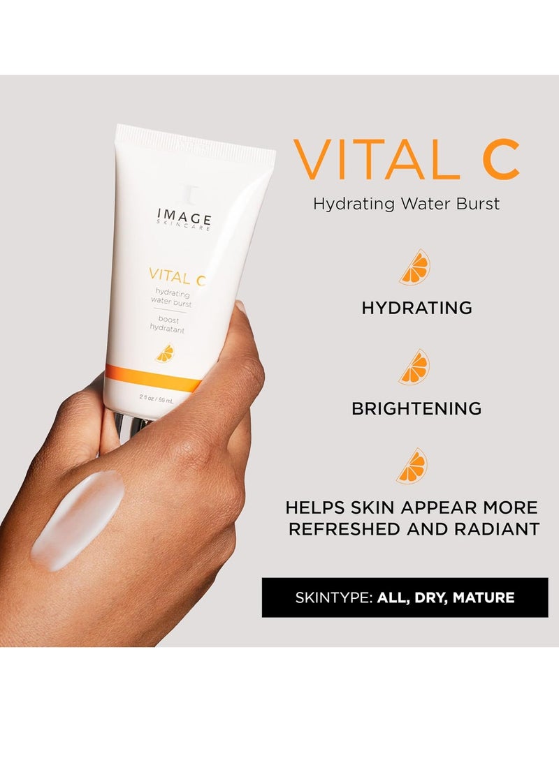 IMAGE SKINCARE IMAGE Skincare, VITAL C Hydrating Water Burst, Deep Hydration Peptide Gel Boost to Refresh Skin, 2 fl oz  - Image 3