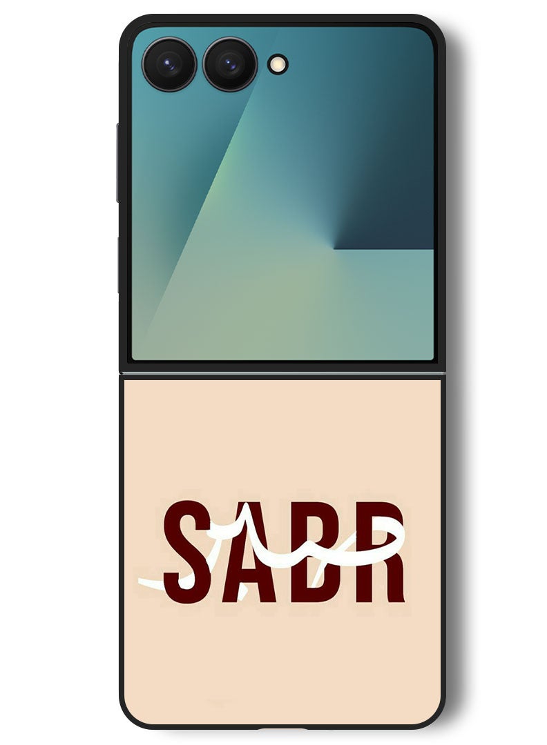 Theodor Case Compatible with Samsung Galaxy Z Flip 7 - 6.9 Inch Protection Shockproof Bumper Cover SABR 2 - Image 1