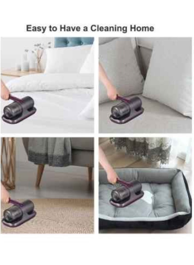 100W Handheld Cordless Vacuum Cleaner Strong Suction For Bed Mattress Pillow Sofa Carpet Cleaning - Image 2