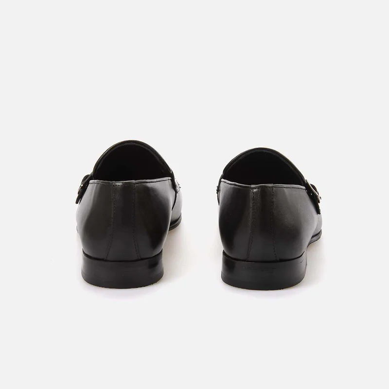 كيمال تانجا Leather Men's Buckled Classic Shoes 13071