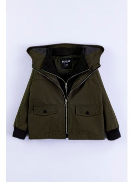 Gold Class Kidswear Hooded Waterproof Boys Raincoat  - Image 3