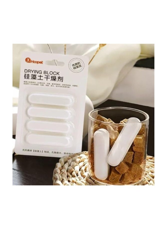 Detafresh Small Detatomite Fingers - Great Solution for Dehumidifying and Eliminating Odors, Used in Shoes, Refrigerators, Kitchens - Prevents Mold