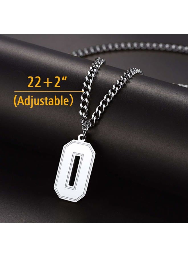 ChainsPro Letter Necklace for Men Initial K Charm Stainless Steel Chain with Initial - Image 5