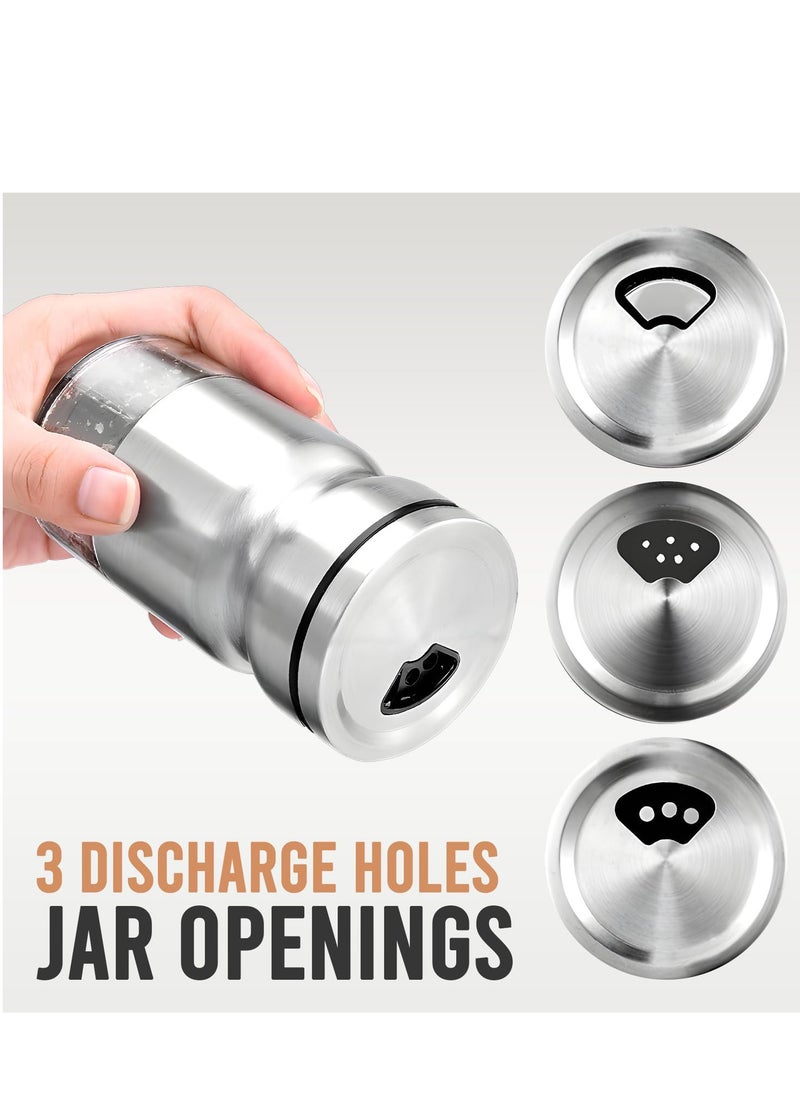 Generic - Spice Set With Rotating Stand - 12 Pcs - Stainless Steel - Image 1