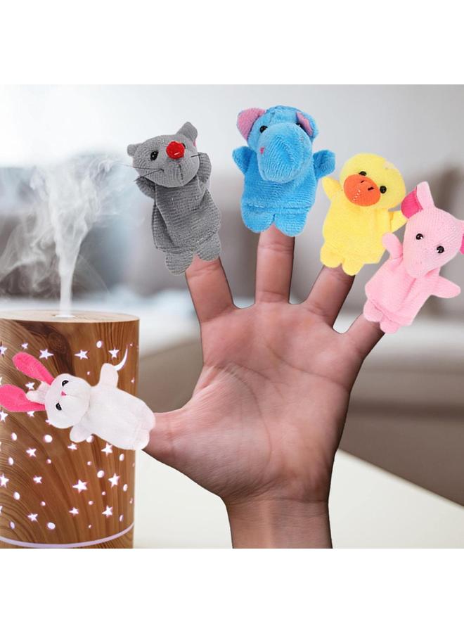 دمى الأصابع - مجموعة من 10 دمى لأصابع حيوانات لوقت القصة دمى ناعمة كأدوات للعرائس، تُستخدم كحشوات لسلال العيد وألعاب العروض ودعائم للصور - Image 3