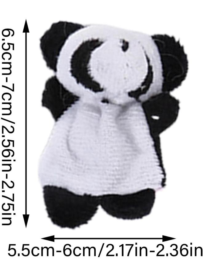 دمى الأصابع - مجموعة من 10 دمى لأصابع حيوانات لوقت القصة دمى ناعمة كأدوات للعرائس، تُستخدم كحشوات لسلال العيد وألعاب العروض ودعائم للصور - Image 4