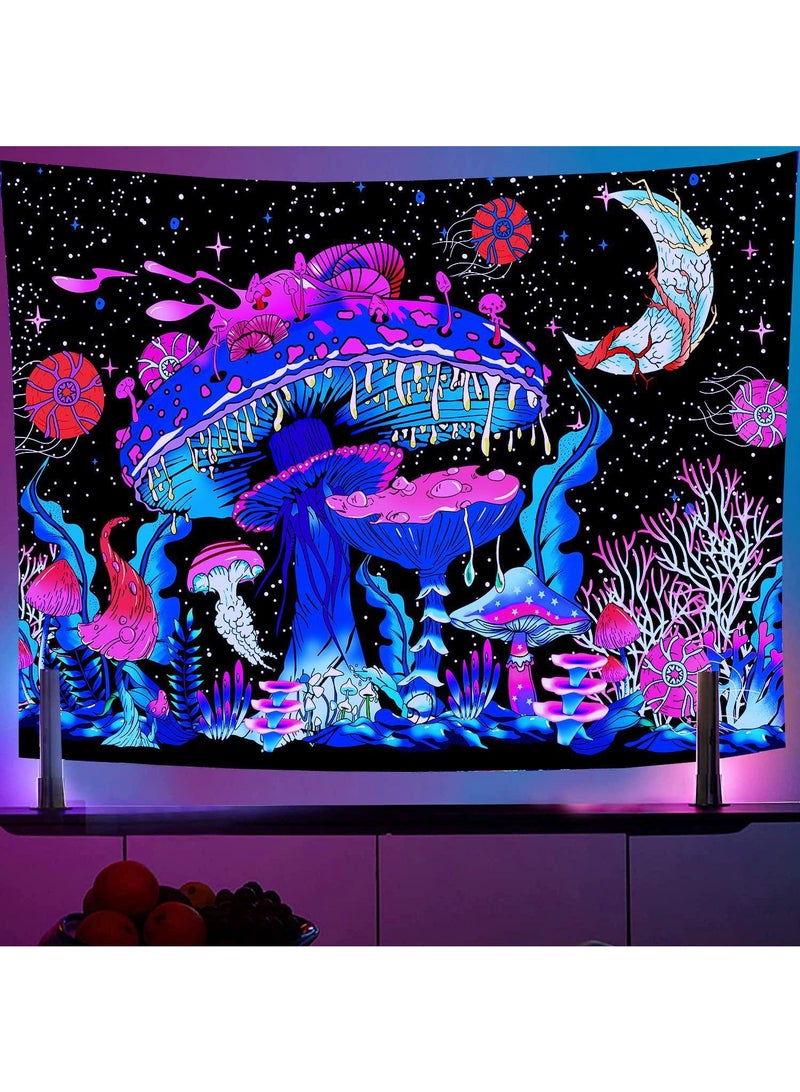 Y&D Wall Purple Light Decorative Cloth Hanging Cloth Tapestries Room Background Cloth Tapestries Wall Hanging-LS-FGD0695*73cm - Image 1