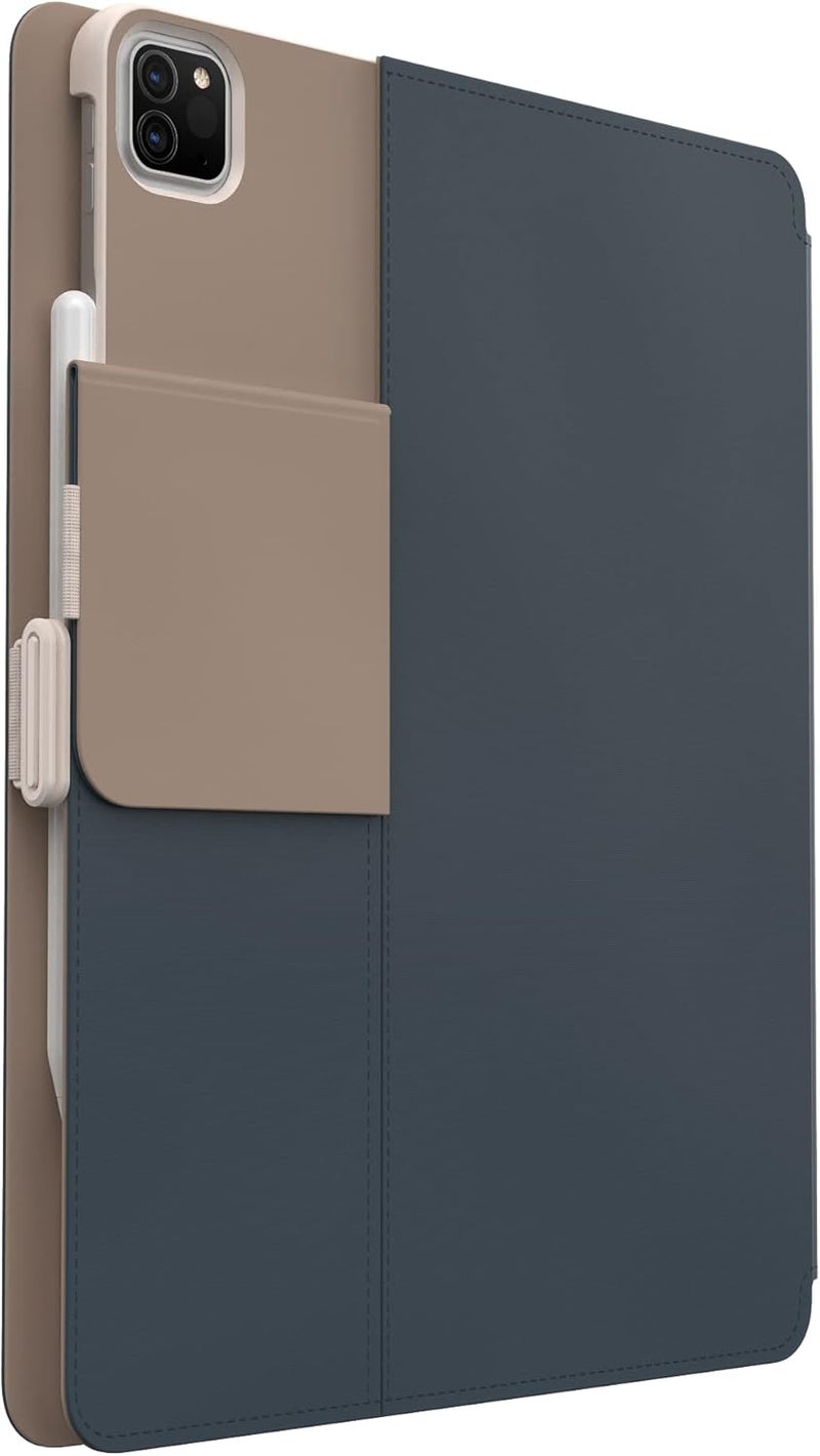 Speck Case For Ipad Pro 6Th Generation 12.9 Inch Drop & Camera Protection, Slim Multi Range Stand, Apple Pencil Holder Almond Milk/Mocha/Charcoal - Image 4