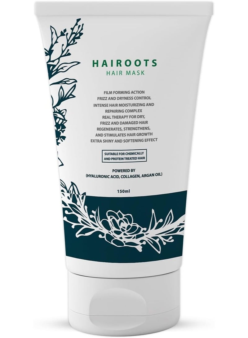 هيروتس قناع إصلاح الشعر الجاف التالف من هايروتس، 150 مل - Image 1