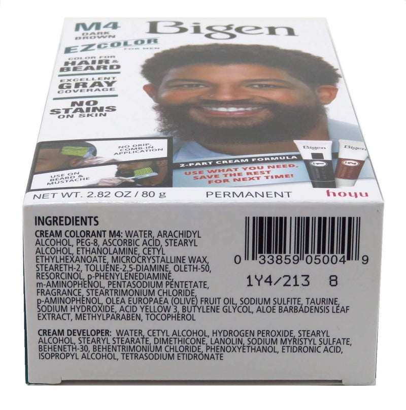 Bigen Color for Men Dark M4, Brown - Image 4