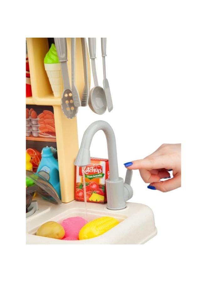 Children's kitchen consists of 64 pieces and size 75*48 cm - Image 3