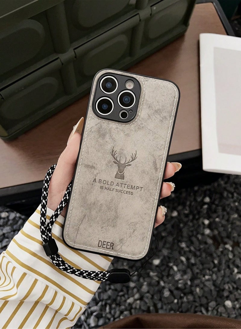 iPhone 16 Pro Max Leather Case with Stylish Design - Image 1