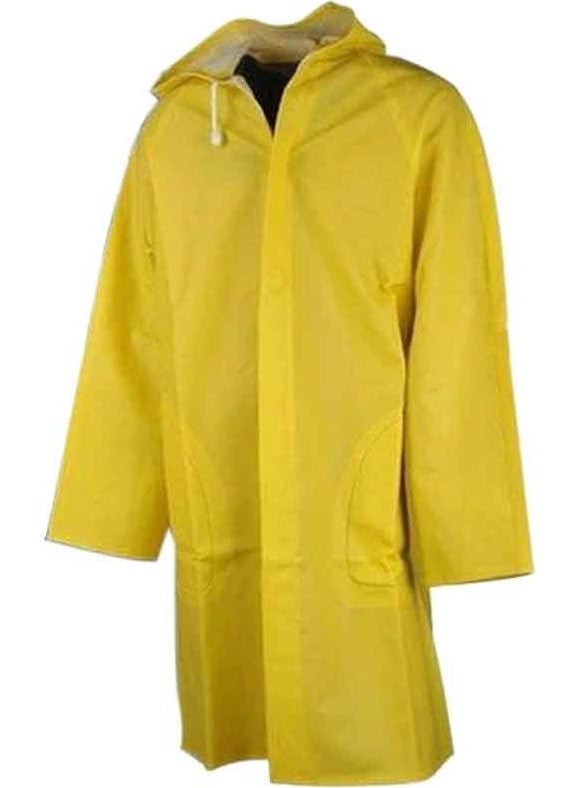 Master - Yellow Raincoat PVC 0.32 Yellow Fisherman's Raincoat - Image 1