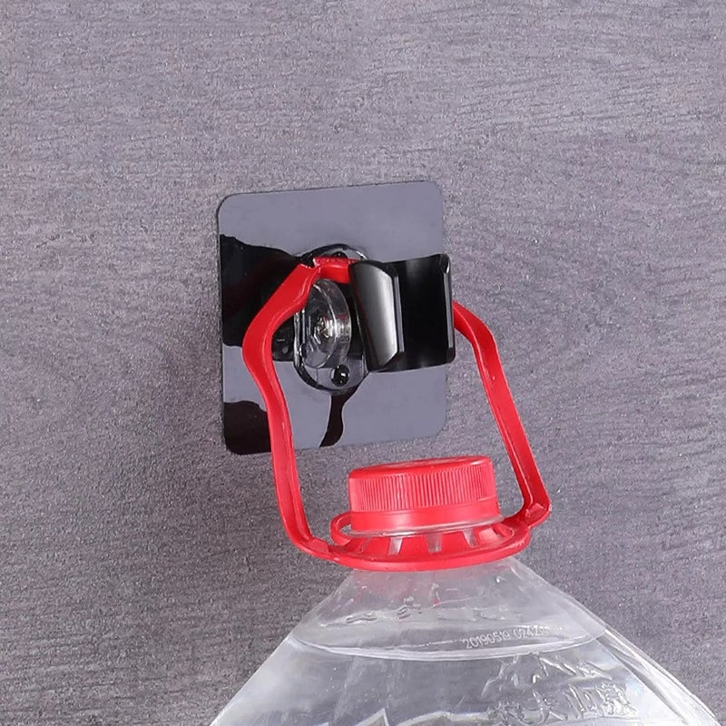 ZEBROC Self Adhesive Handheld Shower Head Holder Adjustable Bathroom Wall Mounted Bracket Holder Drillfree Wall Hanging Shower Shelf Free Perforation Shower Head Stand Transparent 4 - Image 3