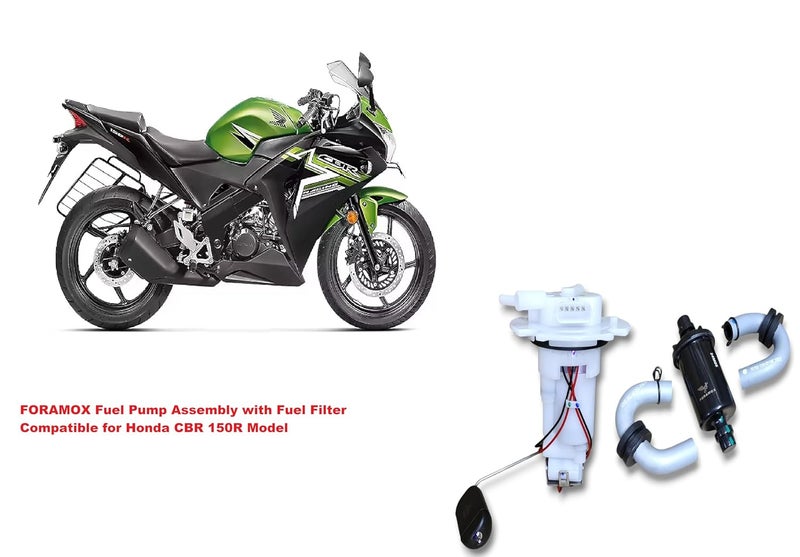 FORAMOX Fuel Pump Assembly with Fuel Filter Compatible for Honda CBR 150R Model - Image 2