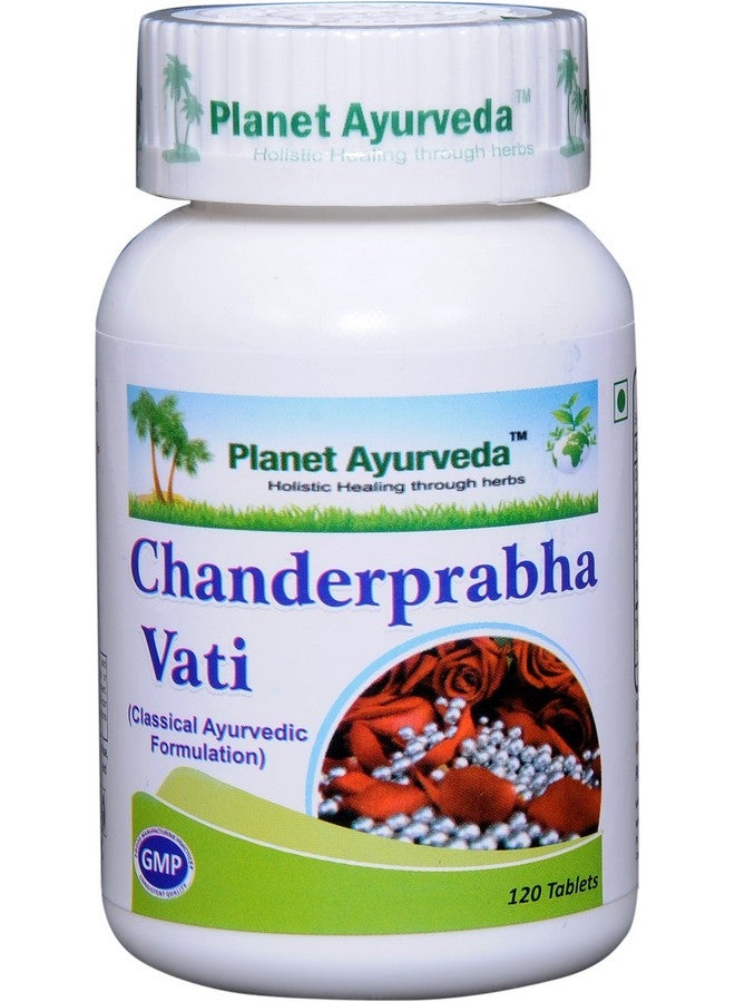 planet ayurveda شاندربراbha فاتي - 120 قرص - 500 ملغ - كوكب أيورفيدا (في الولايات المتحدة) - Image 1